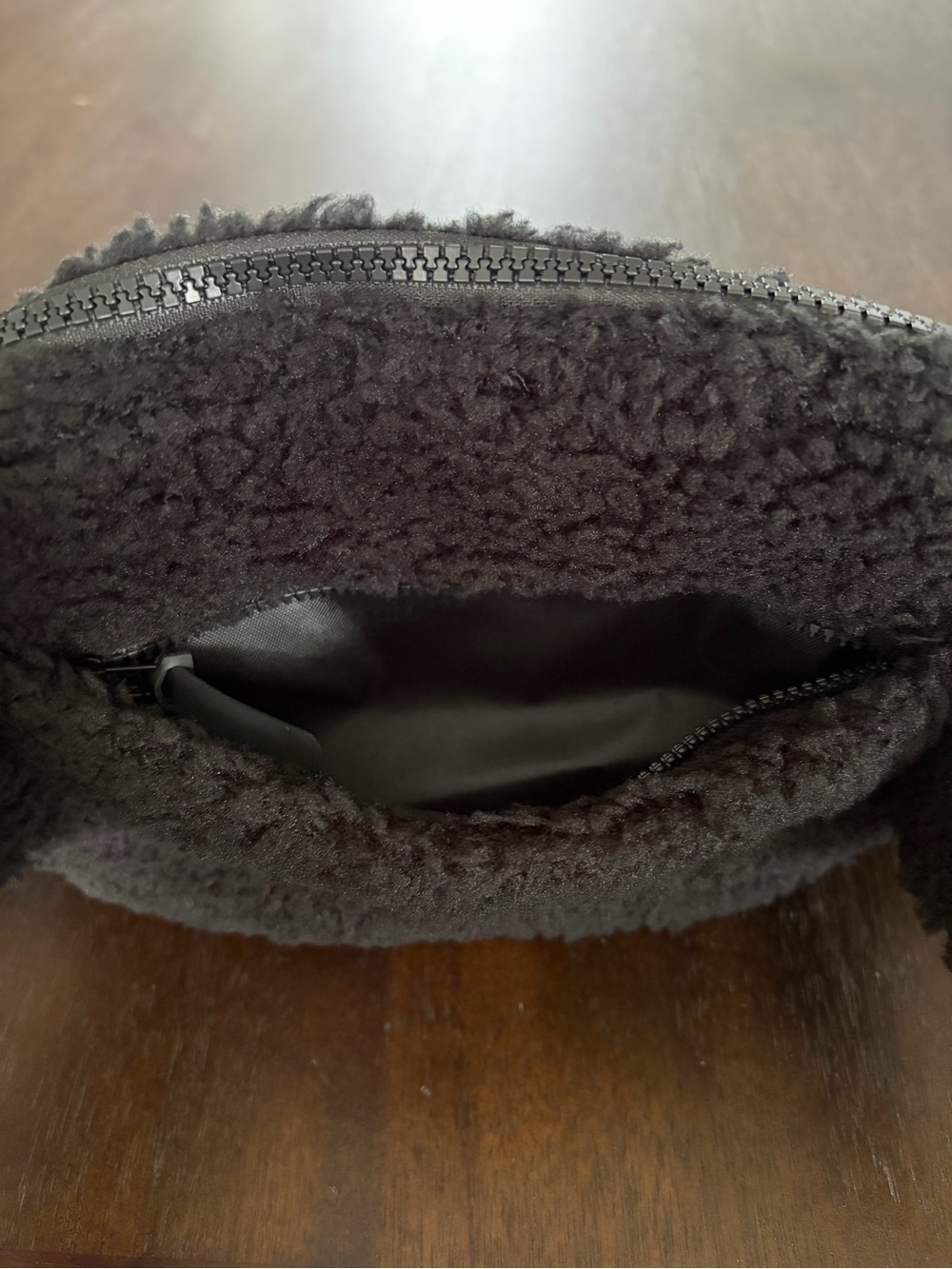 Figs Black Sherpa Waist Bag - Picture 5 of 6